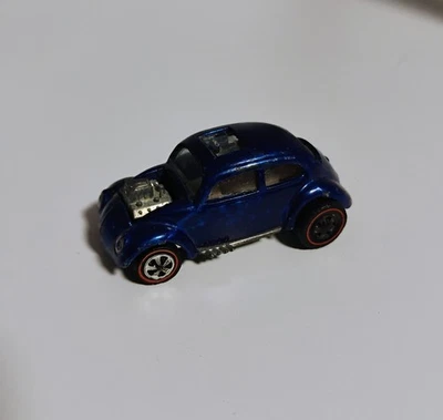 1967 Hot Wheels Redline Custom Volkswagen Blue - Image 1 of 4