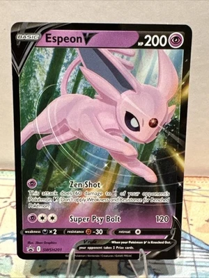 Espeon V SWSH201 SWSH: Sword & Shield Promo Cards Holo - Image 1 of 2