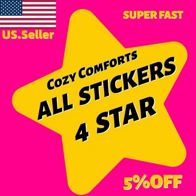 ⚡⚡⚡- Monopoly Go Cozy Comforts 4⭐ Stickers  Fast  ⚡⚡⚡ - Image 1 of 4