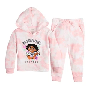 Girls Disney Encanto Outfit Set Sweatshirt Pants Shirt Movie Girls Mirabel 10 12 - Picture 1 of 2
