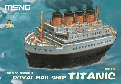 MENG MOE-001 Royal Mail Ship Titanic Plastic Assembly Model Kit - Bild 1 von 4