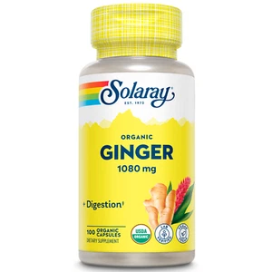 Solaray Ginger Root Supplement, 540 mg, 100 Count - Picture 1 of 6