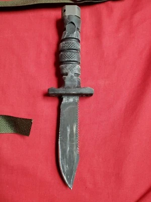 Ontario ASEK Knife System Aircrew Survival Egress Knife with Strap Cutter - Image 1 of 4