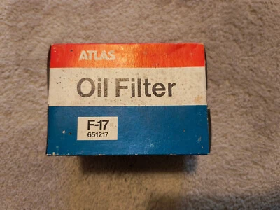 Filtro de aceite Atlas F17 651217 Foto 1 de 3