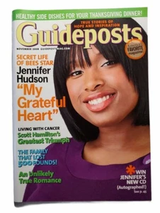 Guideposts Magazine Jennifer Hudson November 2008 Issue Scott Hamilton  - Picture 1 of 3