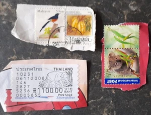 Used Australia, Malaysia & Thailand Stamps - Picture 1 of 1