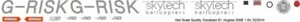Calcomanía 81 MD 500E Skytech G-RISK - Imagen 1 de 2