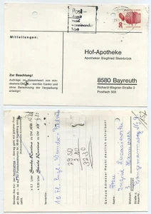 69475 - Postkarte - Hannover 29.5.1973 nach Bayreuth - Hof-Apotheke - Picture 1 of 2