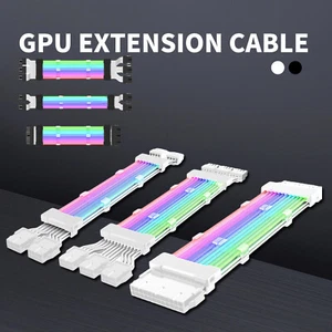 Cable de extensión RGB Cable de extensión GPU Cables de PSU PC Cable PCIe para estuche de PC - Imagen 1 de 16