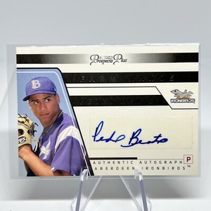 2006 TRISTAR PROSPECTS PLUS BASEBALL FARM HANDS PEDRO BEATO AUTHENTIC AUTO