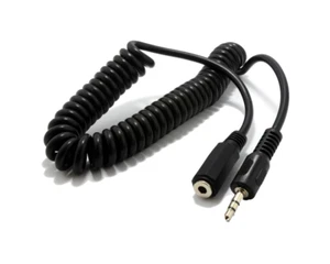 Cable de extensión de auriculares de 3,5 mm conector de audio para automóvil Kia Rio con puerto de entrada auxiliar - Imagen 1 de 8