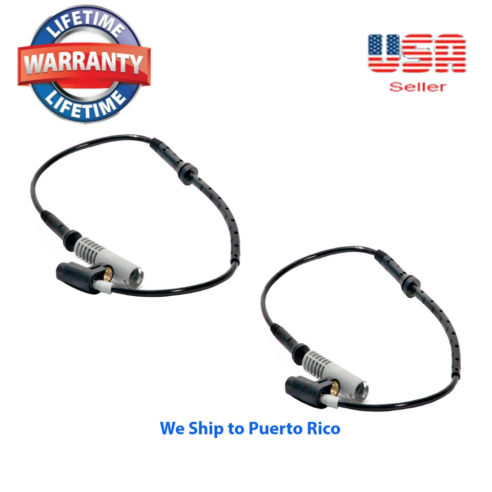 Sensor de velocidad de rueda 2 ABS delantero izquierdo y derecho para BMW 740I 740IL 750IL 1995-1998 Foto 1 de 4