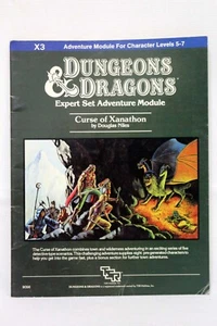 Dungeons & Dragons Expert Set X3 Abenteuermodul Fluch des Xanathon von Douglas N - Bild 1 von 15