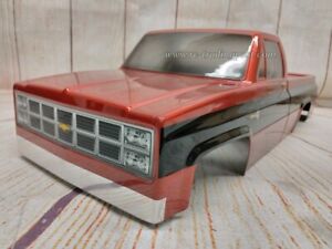 Custom Painted Body 1982 Chevy K10 for 12.3" (313mm) Wheelbase RC Rock Crawler
