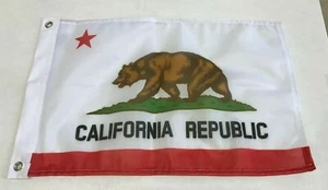 12x18 12"x18" State of California SuperPoly Boat Car Flag -On Sale!1,bx24 - Picture 1 of 1
