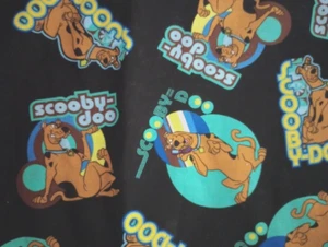 dog scooby-doo fun fabric piece length 14 x 6 inch - Picture 1 of 2