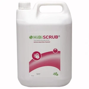 Hibiscrub Antibacterial Skin Cleanser - 5L Bottle - Picture 1 of 1