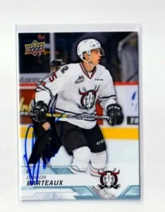 DAWSON BARTEAUX autographed SIGNED '18/19 Upper Deck CHL card DALLAS STARS - Picture 1 of 1