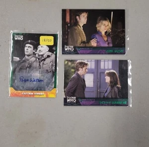 2016 Doctor Who Timeless Purple Parallel 48 School Reunion card 42/50 RARE! + 2 - Picture 1 of 6