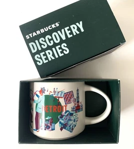 Taza Starbucks Discovery Series Detroit 14 oz interior púrpura 2024 edición limitada - Imagen 1 de 8