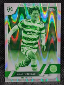 2022-23 Topps Chrome UEFA Club Competitions #183 Kyogo Furuhashi /225 - Picture 1 of 2