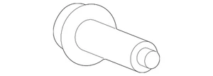 Perno turbocompresor original Ford W715673-S900 - Imagen 1 de 6
