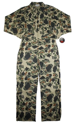 Nuevo 10X Mono Para Hombre L Reg (42-44 Pecho) Traje de Caza EE. UU. Piel de Rana Camuflaje Foto 1 de 4