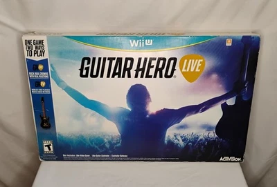 Guitar Hero Live Guitar (Nintendo Wii U, 2015) New Open Box NIB - Image 1 of 4