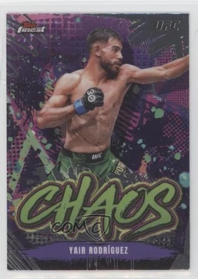 2024 Topps Finest UFC Chaos Yair Rodriguez Yair Rodríguez #CHA-27 - Image 1 of 2