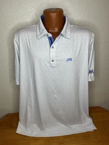 Men's FootJoy Golf S/S Polo Golf Shirt Extra Large XL - AVILA - Polka Dots - Pol - Picture 1 of 7