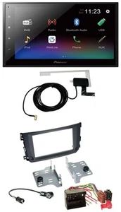 Pioneer DAB MP3 Bluetooth 2DIN USB Autoradio für Smart ForTwo 2010-14 Quadlock - Bild 1 von 9