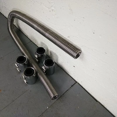 1960 - 1969 Mercury 48 Stainless Steel SS Radiator Hoses Kit  - Image 1 of 4