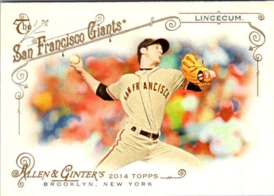 Tim Lincecum - 2014 Topps Allen & Ginter #32 - - San Francisco Giants - Image 1 of 2