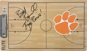 Portapapeles firmado por Brad Brownell Clemson Tigers certificado por Beckett - Imagen 1 de 1