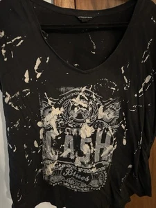 Rock Republic women's shirt XL Johnny Cash Folsom prison - Picture 1 of 3