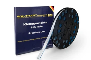 1200 x 5g Klebegewichte Rolle 6Kg Kleberiegel Grau Felgensilber Auswuchtgewicht - Bild 1 von 7