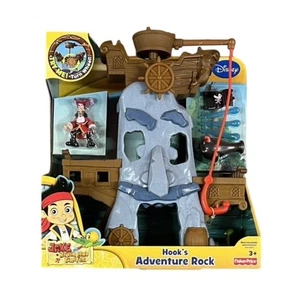 NEW FISHER PRICE DISNEY JAKE NEVERLAND HOOK'S ADVENTURE ROCK PLAYSET - Picture 1 of 6