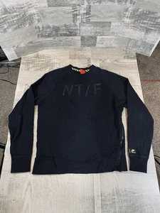 Nike Hombres Grande Cuello Redondo Pista Y Campo Sudadera Cremallera Lateral NT/F Pullover - Imagen 1 de 10