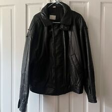Marc By Andrew Marc Genuine Leather Men's Jacket. Size XL 74847 Vented Sleeves
