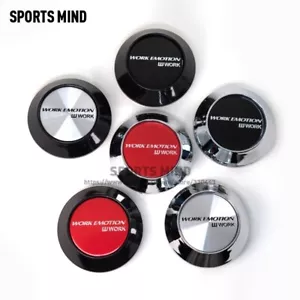 4PCS/lot 69MM Car Wheel Center Hub Caps for Work Emotion Emblem Badge CE28 Rim - Picture 1 of 14