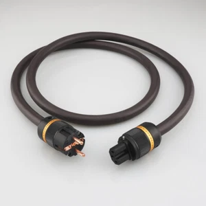 POWER CORD POWER CABLE VIBORG High-End AC EU Standard to IEC Power Cable AUDIO - Picture 1 of 9