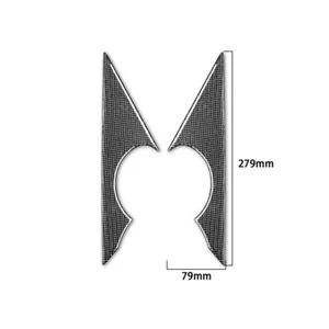 For BMW Z4 E85 2003-2008 Genuine Carbon Fiber RearView Side Mirior A-pillar Trim - Picture 1 of 10