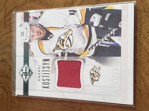 2012-13 Panini Limited Limited Jerseys 41/99 Andrei Kostitsyn #LJ-AK