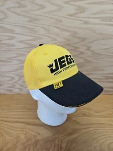 Jegs High Performance Racing Gear Hat Cap Yellow Strapback Auto Parts Custom Car - Picture 1 of 10