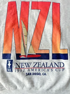 Vintage Canterbury of New Zealand '92 America's Cup Sweatshirt Size L - Picture 1 of 3