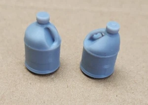 QTY 2 RESIN 3D PRINTED 1/24 5 GALLON FUEL JUGS - Picture 1 of 1