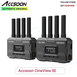 Accsoon CineView SE 350m/1200ft SDI HDMI Wireless Image Video Transmission TX+RX - Picture 1 of 9