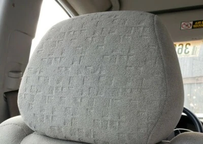 Hyundai Sonata 2006 2007 2008 asiento del conductor delantero izquierdo reposacabezas tela gris OEM  Foto 1 de 4