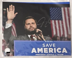 Vice President JD Vance Sighed MAGA 2024 Signed Photo - Authenticated & COA - Picture 1 of 3