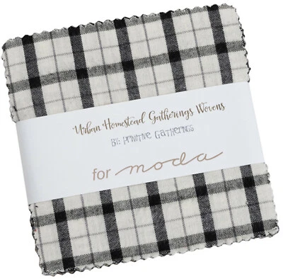Urban Homestead Gathering Wovens Moda Charm Pack 100% Cotton 5" Precut Squares - Image 1 of 2